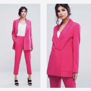 ASOS/Oasis Hot Pink Blazer & Trousers Co-Ords